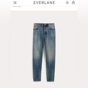 Everlane 90s Cheeky Denim Crop 32